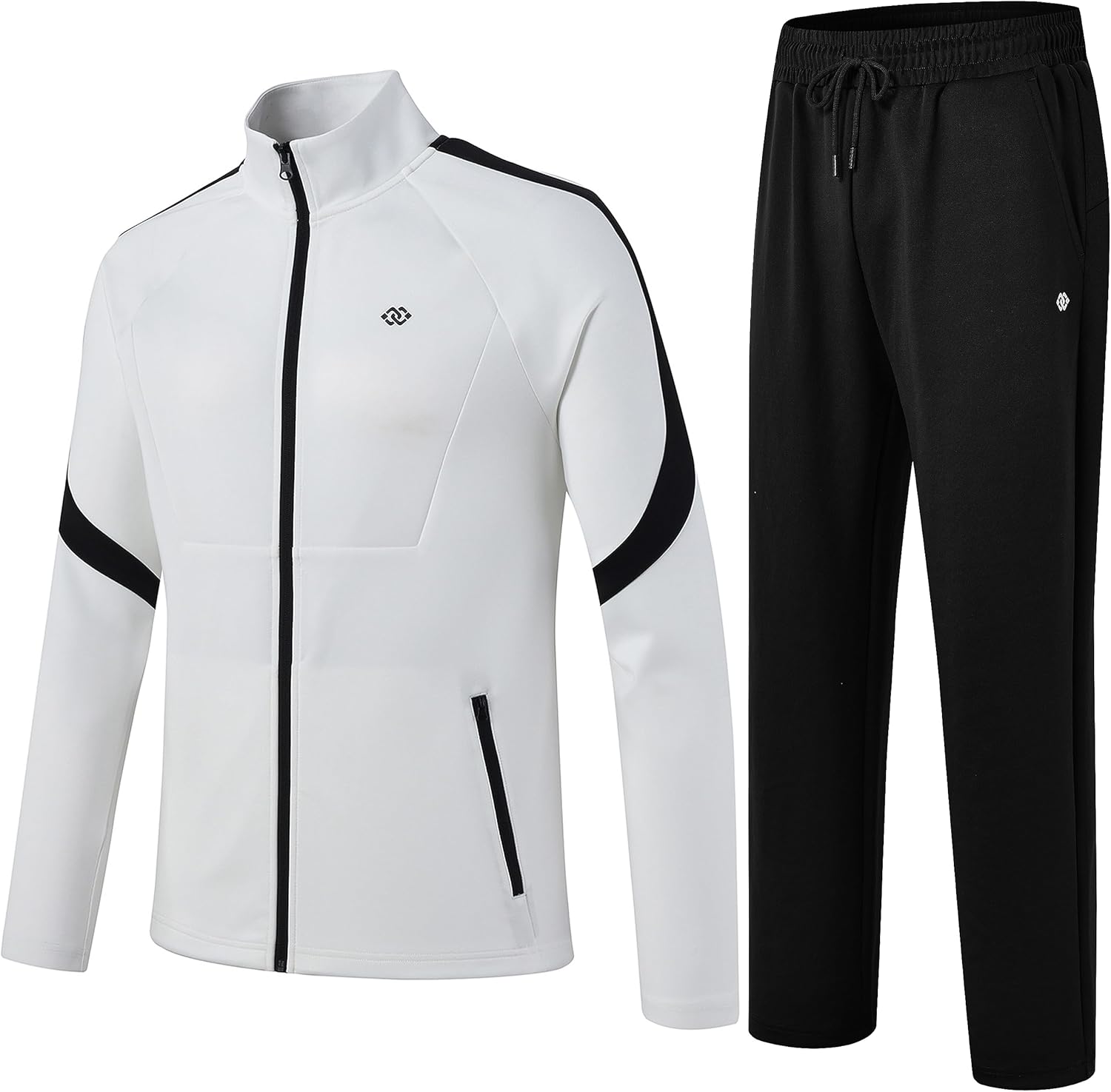 MoFiz Men’s Tracksuits Sweatsuits for Men Athletic Set 2 Piece Track Suits Jogging Casual Warm Up Full Zip Running Sports MoFiz Men’s Tracksuits Sweatsuits for Men Athletic Set 2 Piece Track Suits Jogging Casual Warm Up Full Zip Running Sports