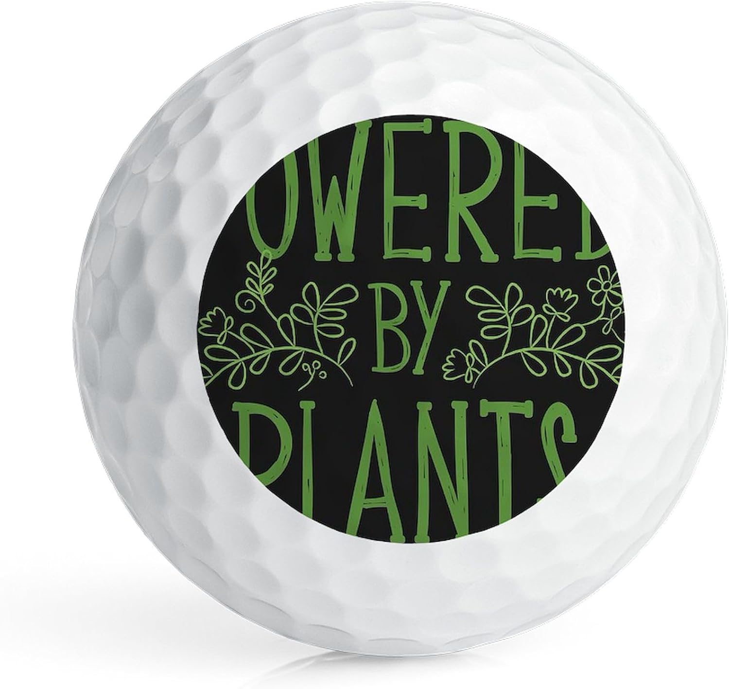CafePress Powered by Plants Novelty Golf Balls (Pk of 12)