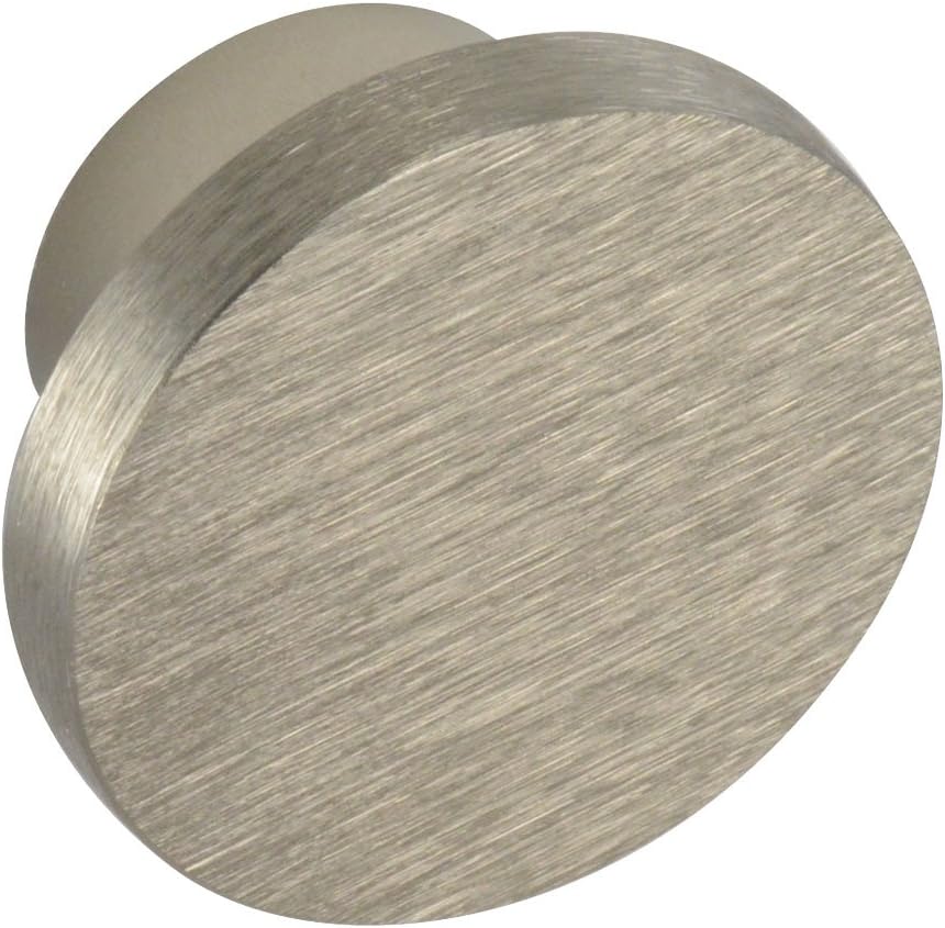 #6300 CKP Brand Aluminum Knob, Brushed Nickel - 10 Pack