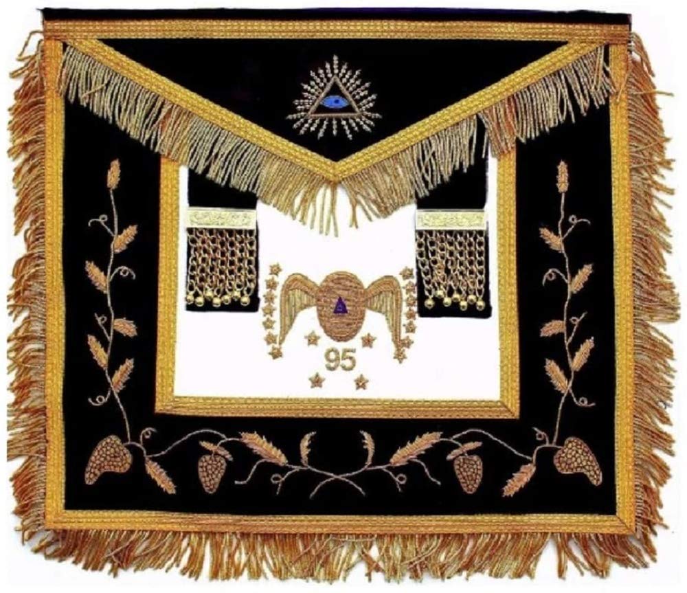 Tablier maçonnique Scottish Rite 95th Degree un cadeau idéal d'élévation