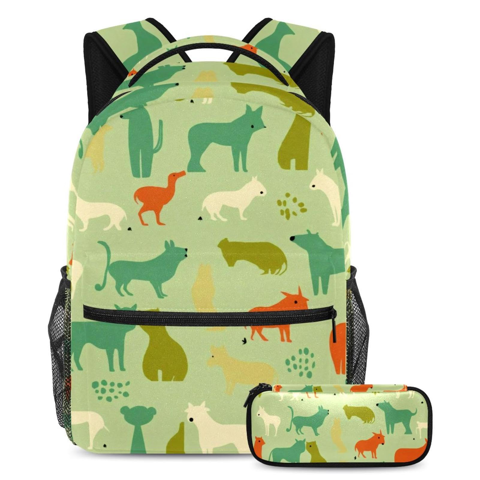 Sac d'école stylé multicolore pour le lycée et les cours de graphisme - 7