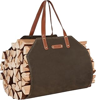 Canvas Log Carrier Bag