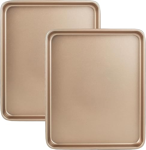 Juego de bandejas antiadherentes para hornear para cocinar en la cocina, bandeja de galletas de 13 pulgadas para hornear artículos para el hogar,
