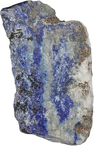 Miniatura 12 de Piedra preciosa suelta de lapislázuli azul áspero natural de cristal curativo: elige tu tamaño..