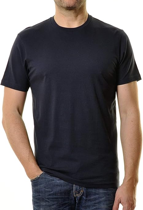 Ragman Men's Crew Neck Single Pack 