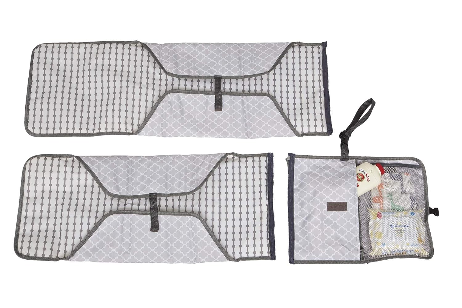 Portable Diaper Changing Kit w/ 2 Pads by BabyJoppa
