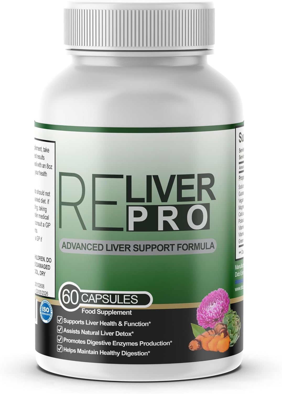 ReLiver Pro - Advanced Support Formula/Liver Function & Weight ...