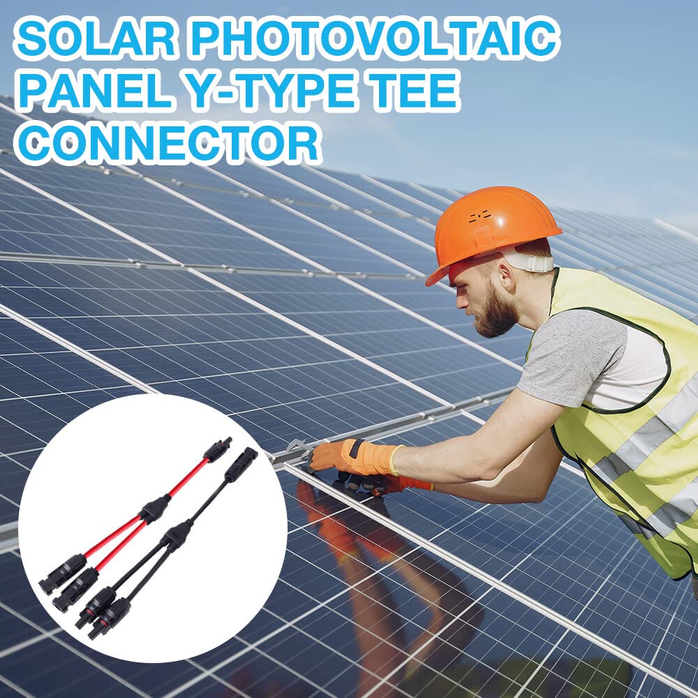 WOODGUILIN 2Y6 - Cavo Solare A Y, 6 Mm², Connettore A Y Da 2 A 6 Y