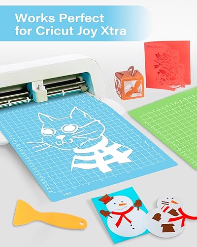 Miniatura 6 de Gwybkq Alfombrilla de corte de 8.5 x 12 pulgadas, compatible con Cricut Joy Xtra, paquete de 6 alfombrillas reutilizables (ligeras, estándar,