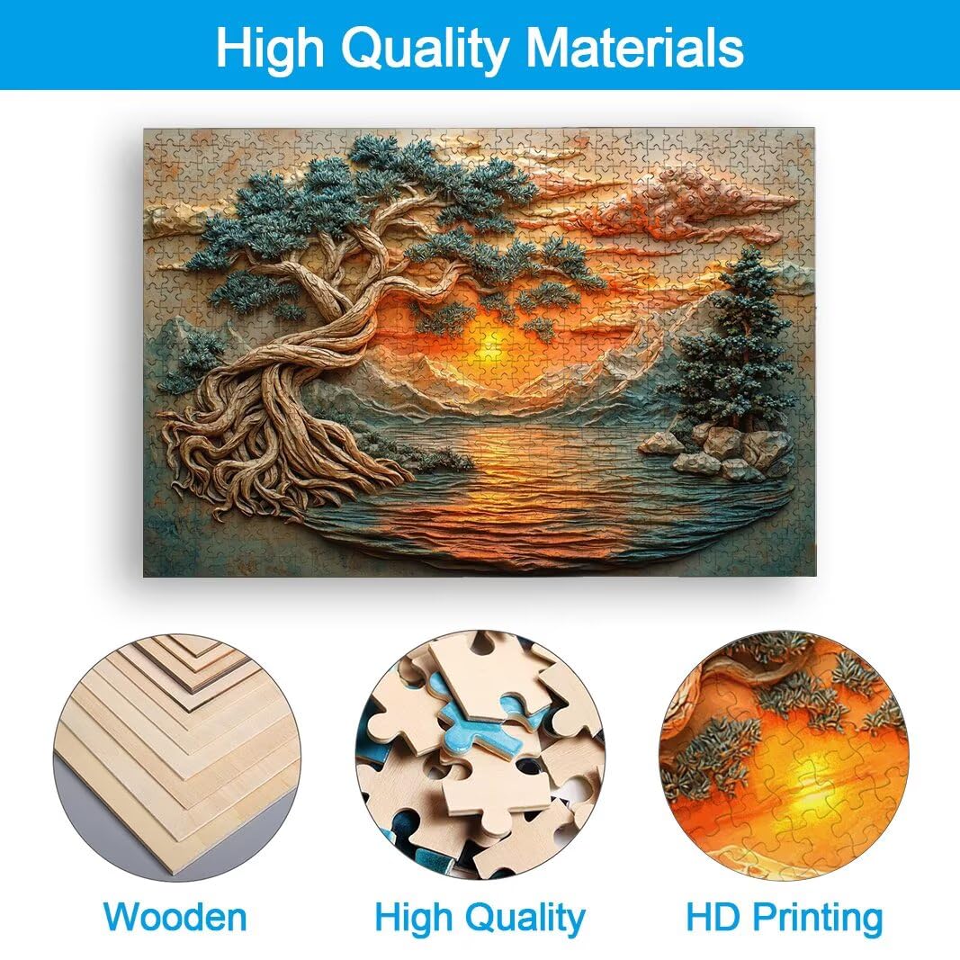 Puzzle Paisaje, Puzzle 3000 Piezas para Adultos, Regalo Mujer/Hombre -2207