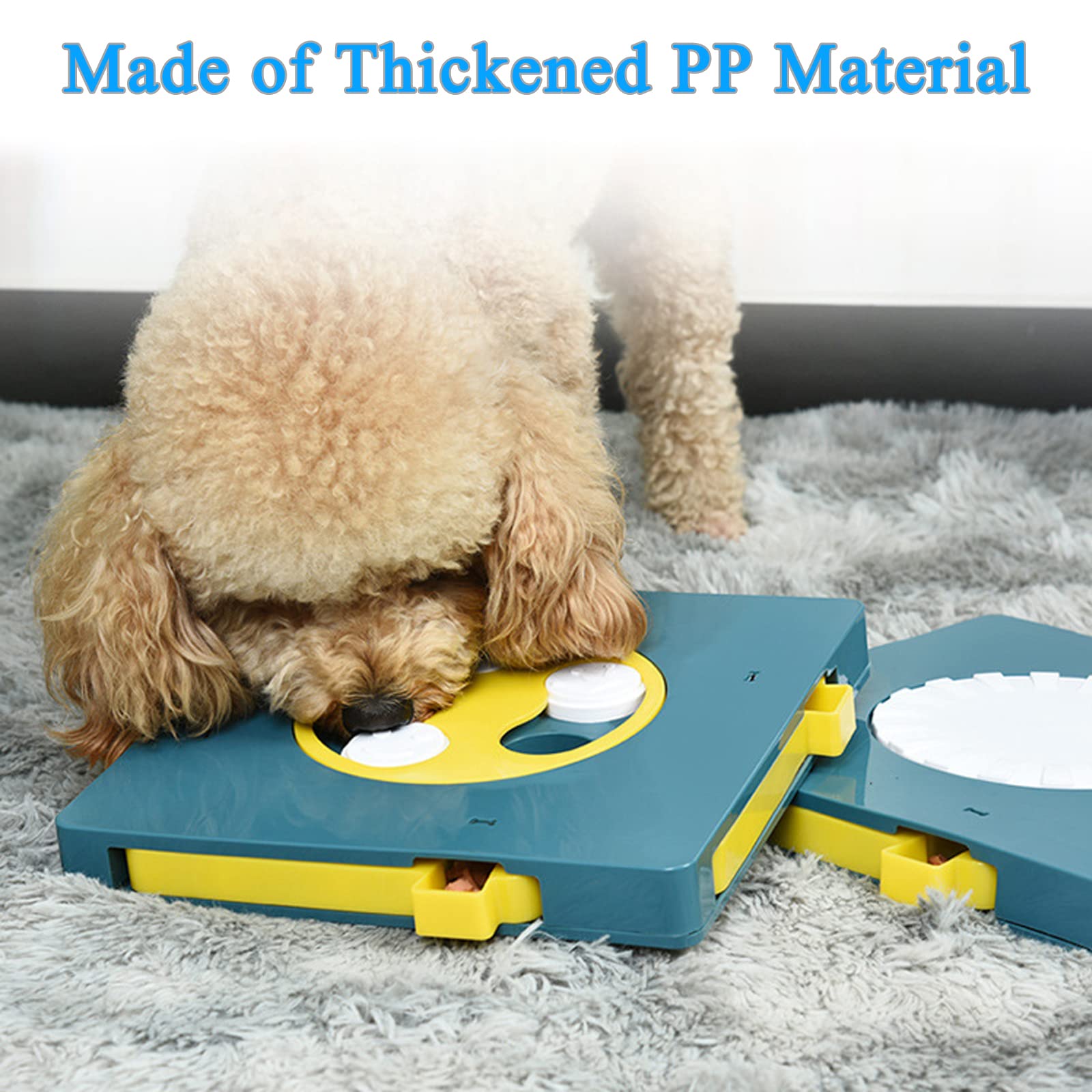 Hond Puzzel Speelgoed Slow Feeder Interactieve Voedsel Dispenser Honden Voerbak Kat Hond Training Spel Verhogen Puppy IQ