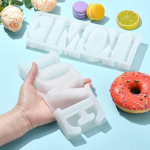 Miniatura 10 de UR Urlifehall 1 juego de moldes de impresión de pata de gato blanco, kits de colgantes de silicona para bricolaje, moldes de resina con tornillo de