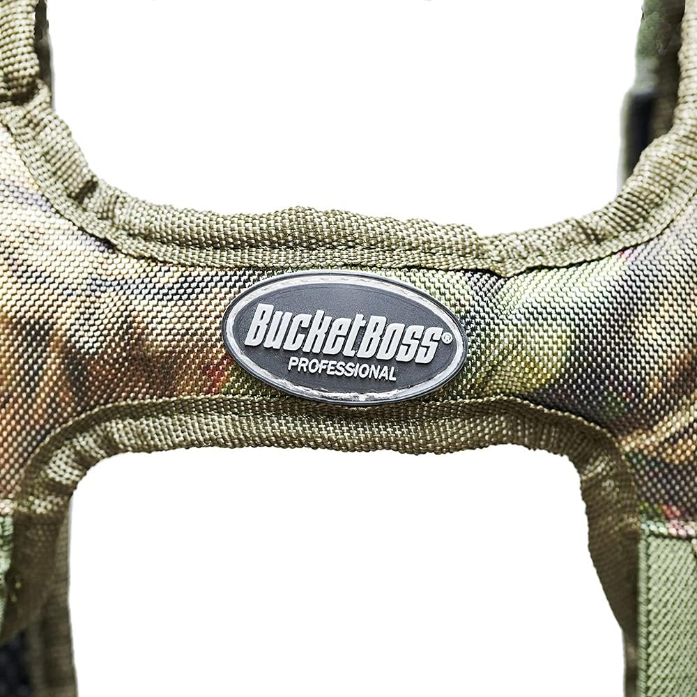 Best Deal Bucket Boss 3 Bag Tool Bag Set with Suspenders in Mossy Oak Camo, 55185-MOSC