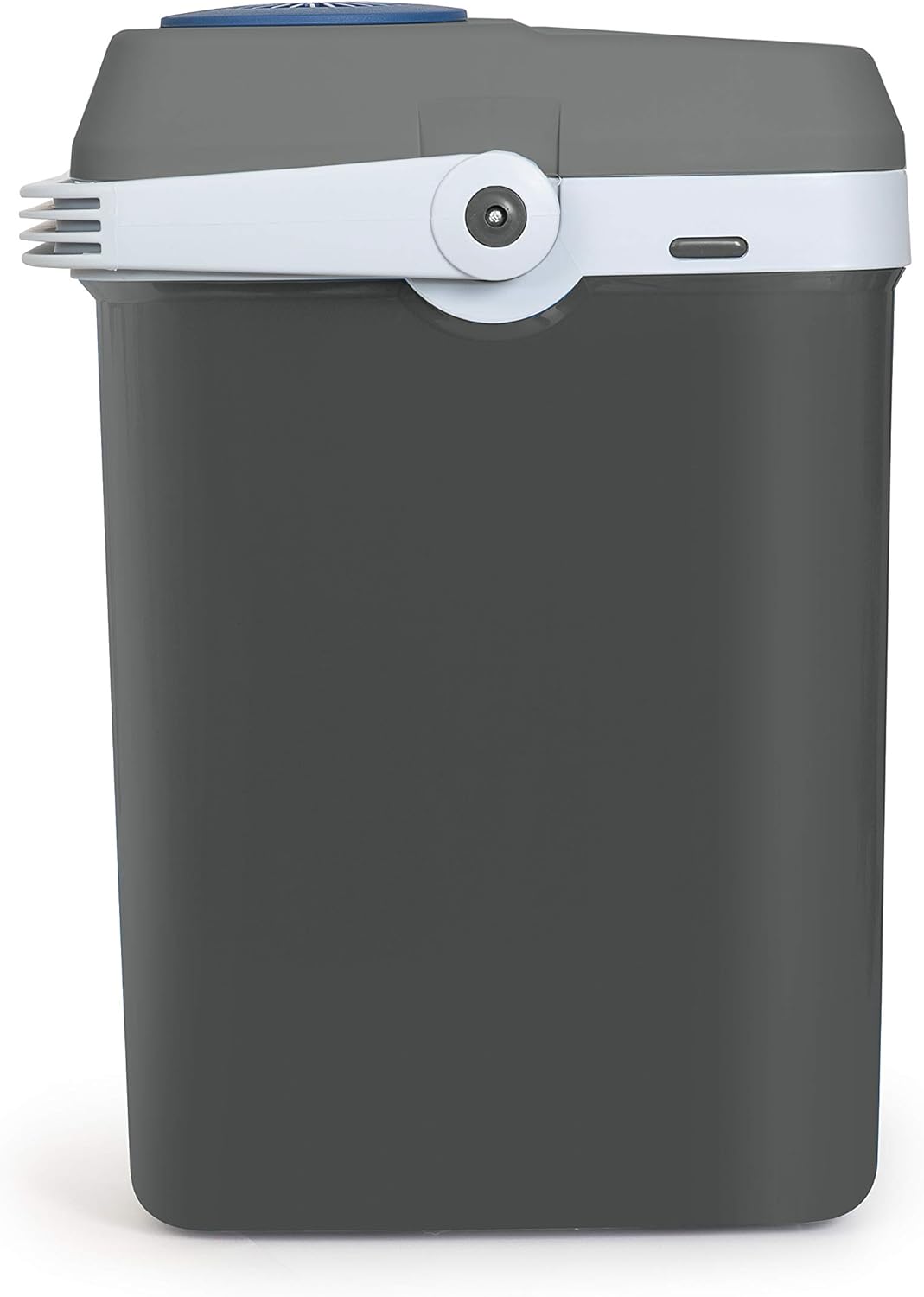 K-Box Electric Cooler and Warmer for Car and Home - 34 Quart (32 Liter) - Dual 110V AC House and 12V DC Vehicle Plugs (Grey White Blue) : Automotive