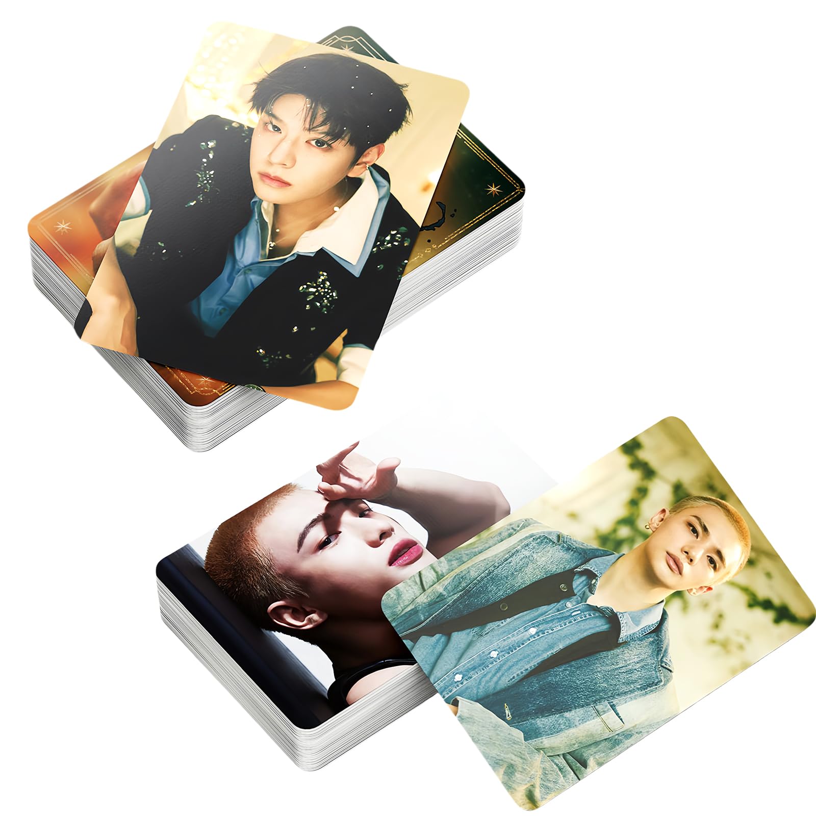 Stray Kids Photocards 95 peças Kpop Hollow Photo Card Set 55PCS