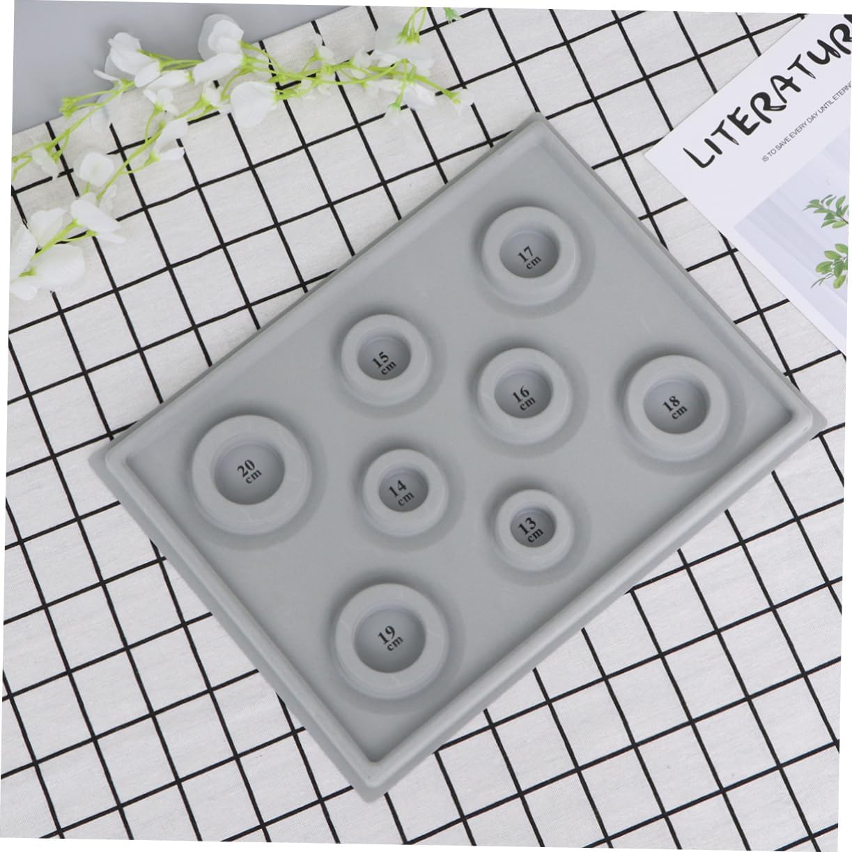 TEHAUX 2pcs Bracelet Beads Jewelry Making Board DIY Necklace Making Beading Tray Sturdy Bead Design Boards