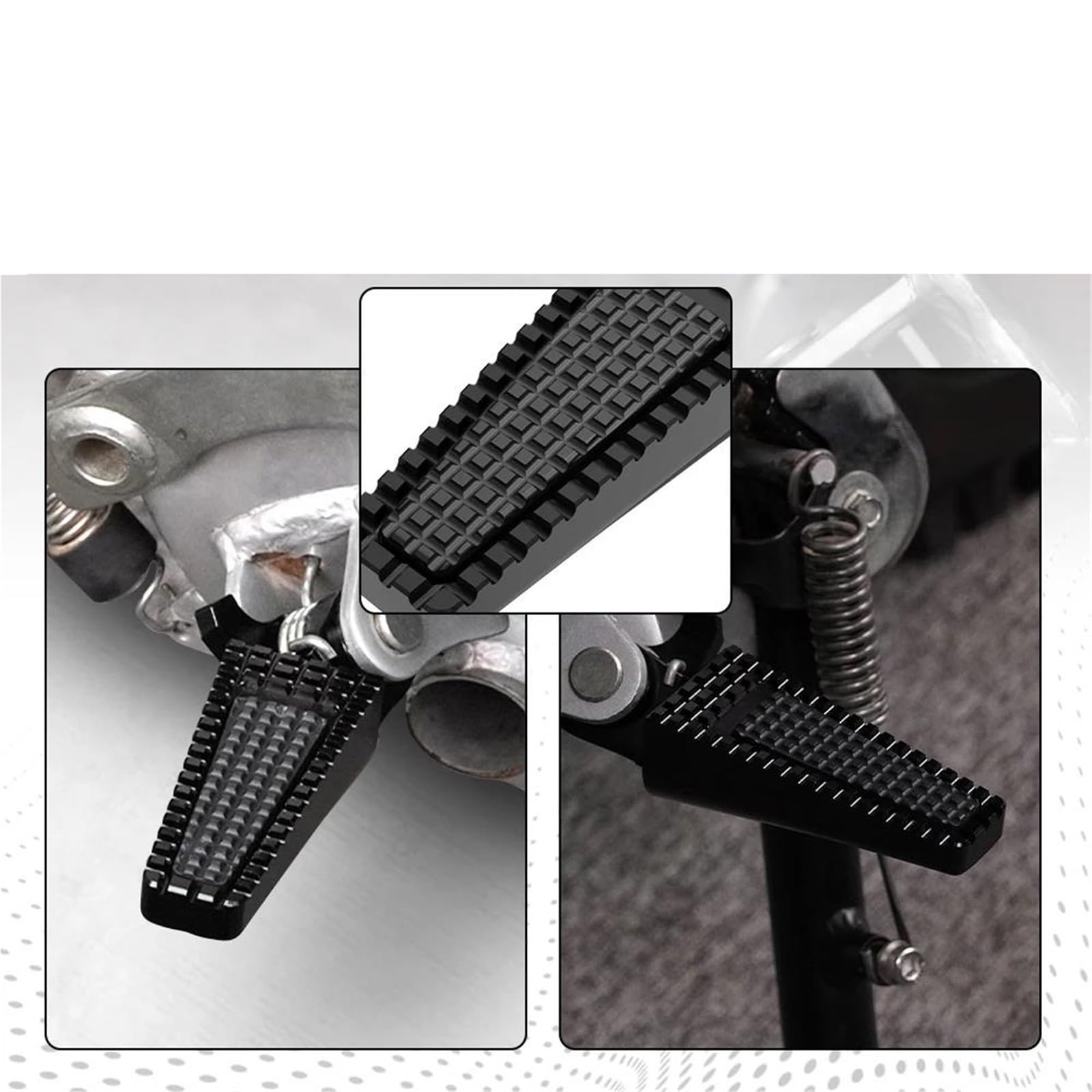 Accesorios para clavijas Estriberas Para Motocicleta, Pedales Y Para Ducati Panigale 1100 V4 Speciale V4/SP/SP2 916, Accesorios Para Reposapiés Delanteros(Vert)