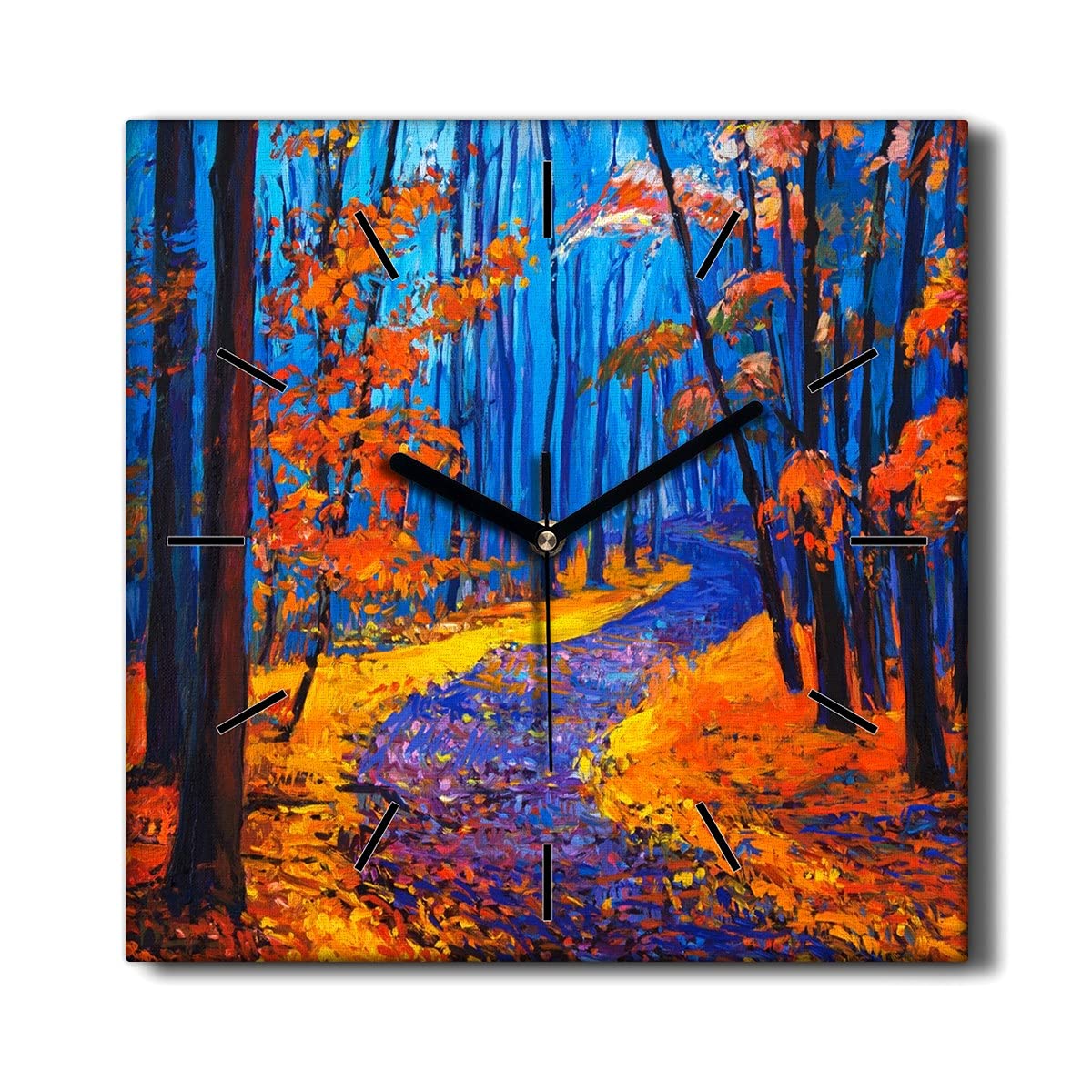 Horloge sur Toile de qualité supérieure pour une décoration murale raffinée