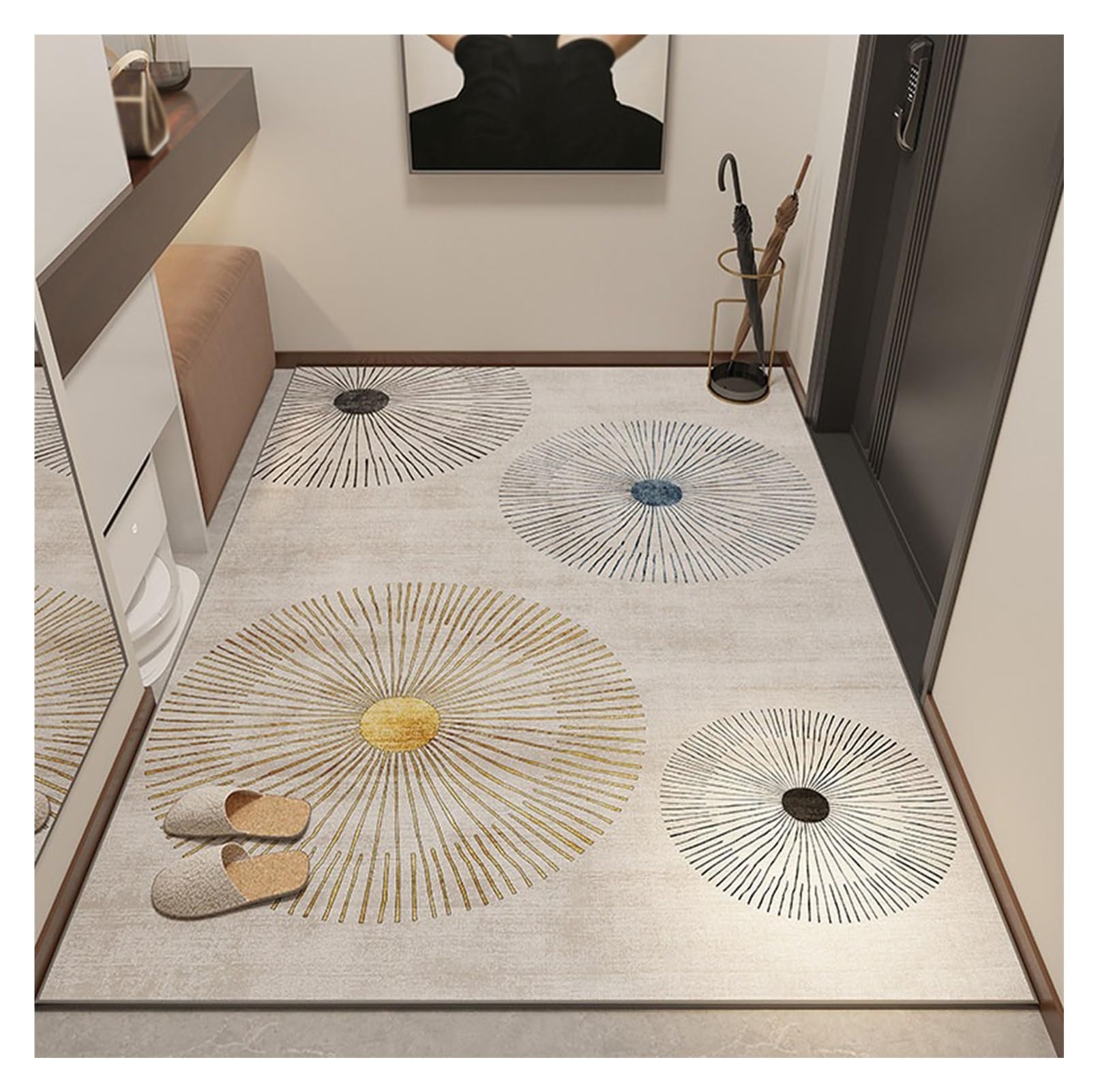 Tapis de salon résistant pour un intérieur moderne et chaleureux