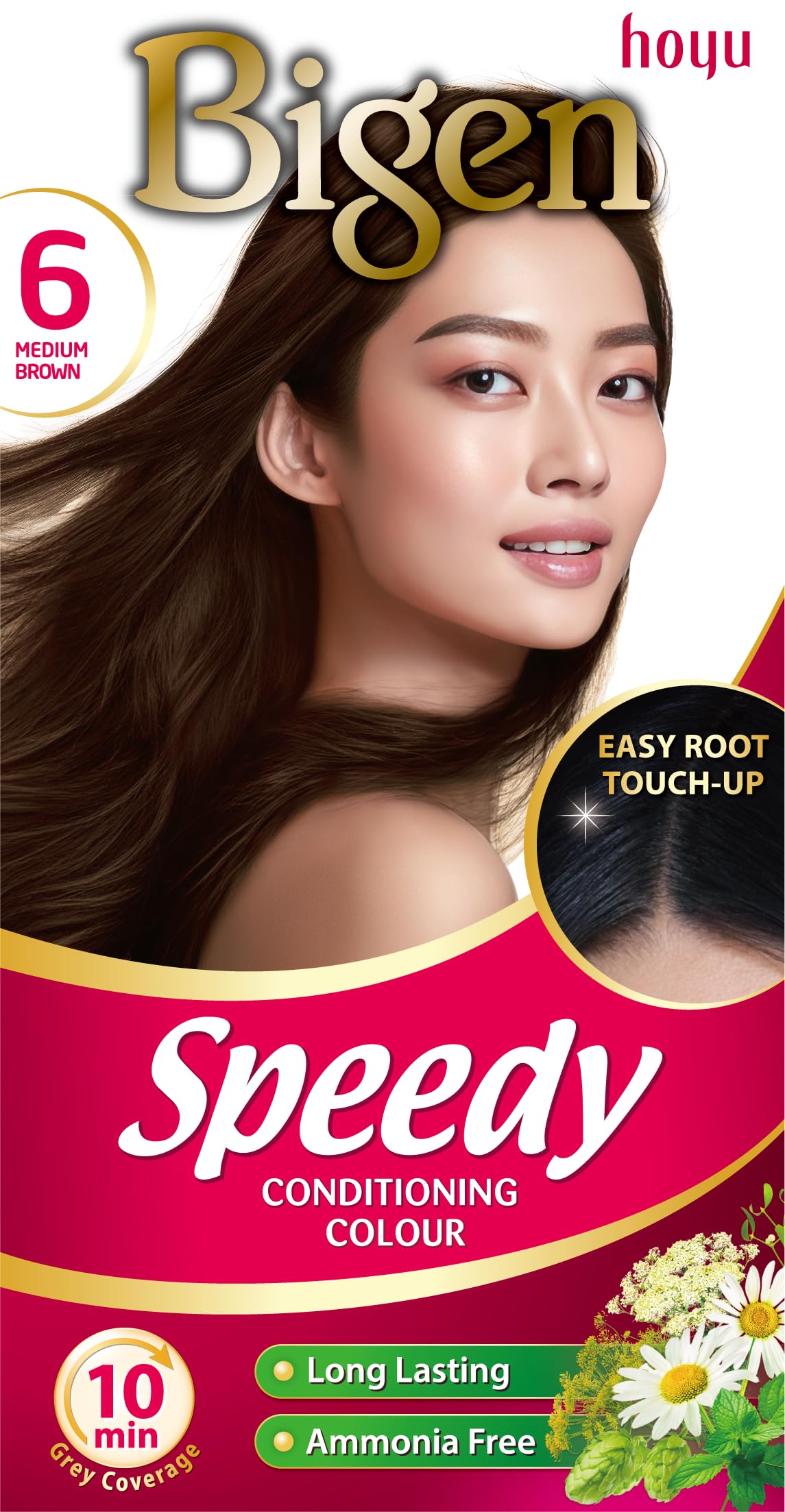 BIGEN WOMENS SPEEDY MEDIUM BROWN 6