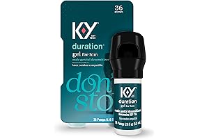 KY Don't Stop Spray for Men: Experience Enhanced Pleasure and Control
