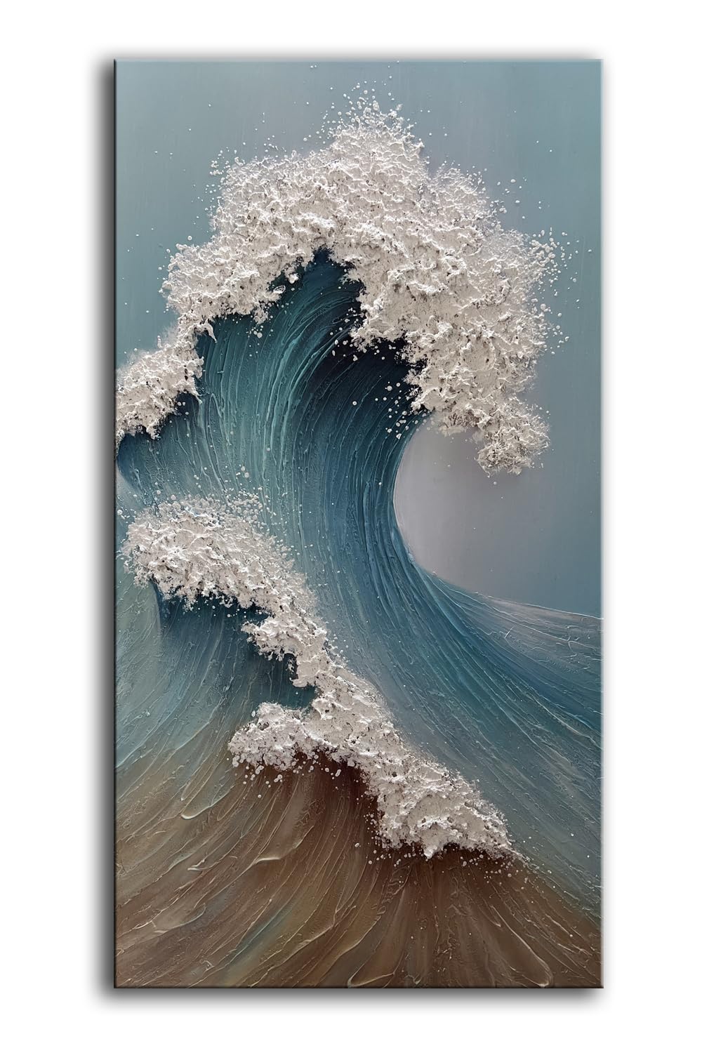 Amazon.com: YaSheng Art : Large Abstract Wall Art, 3D Ocean Wave