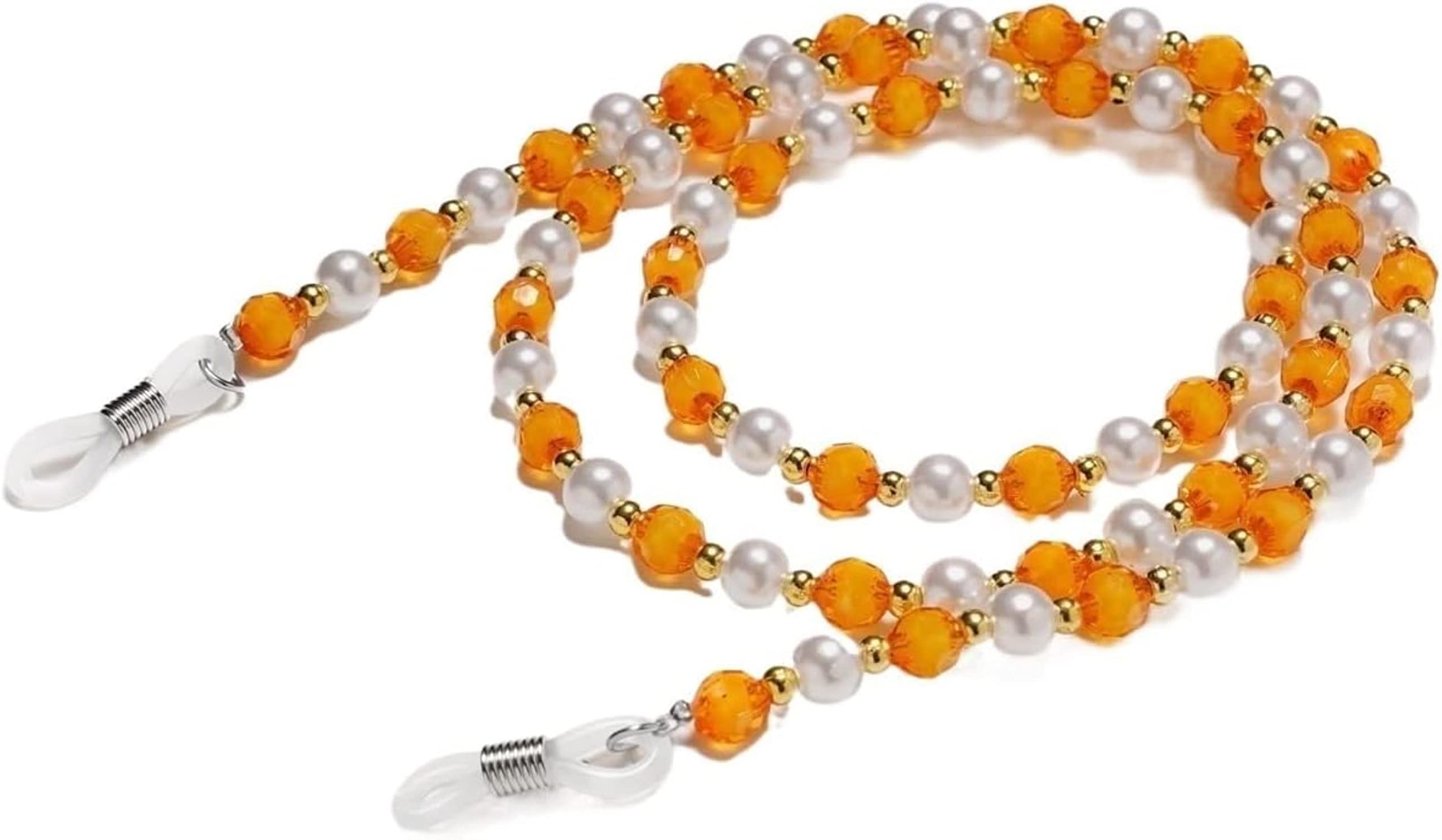 REVAHI Cordón de anteojos Correa para anteojos para Mujer Colorido ed Cadena de Cuello Vintage Cordón de anteojos Elegante Retenedor de anteojos (Tamaño : 1)