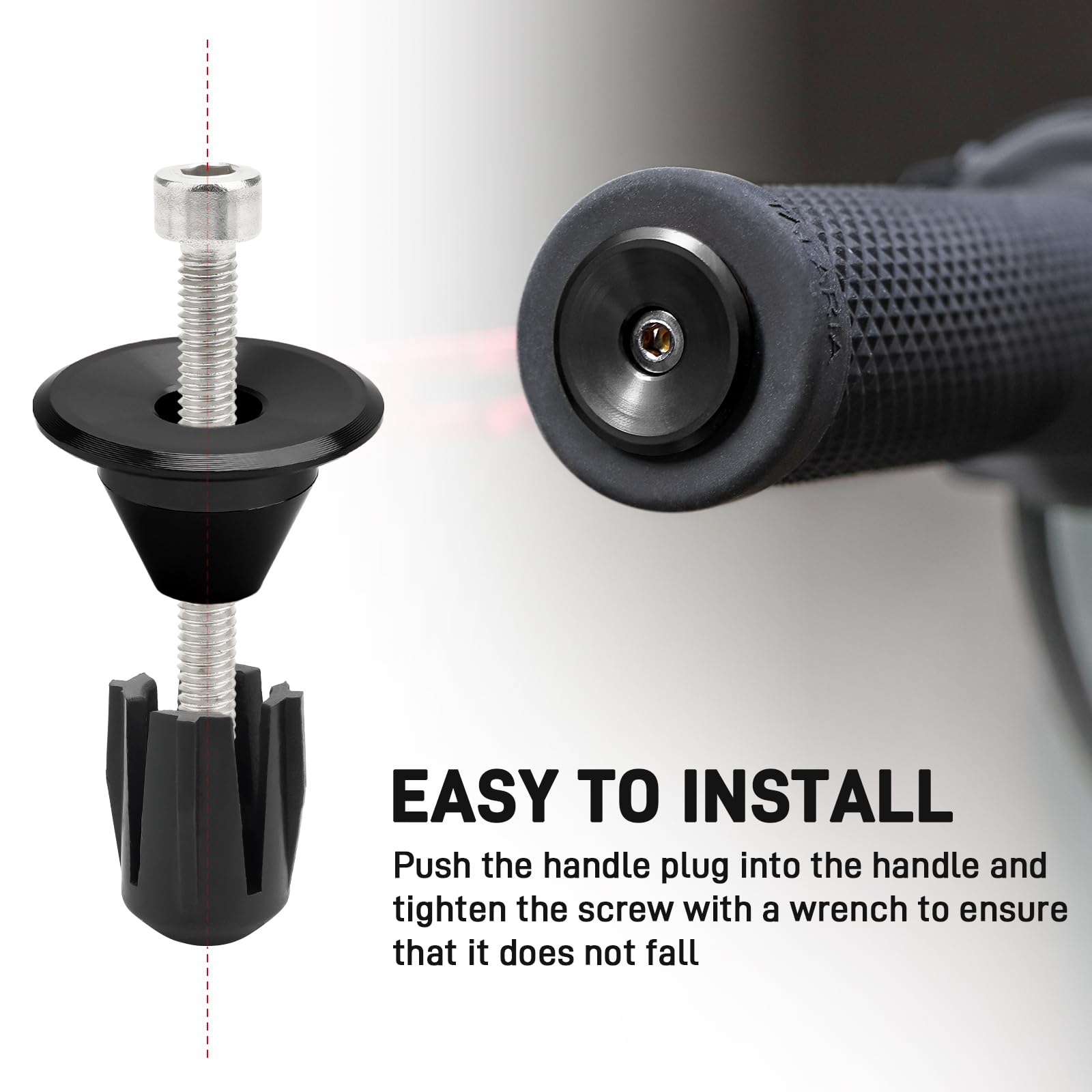 Amazon.com: YIBEICO Bar End Plugs Handlebar End Caps for Talaria