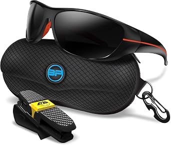 Day/Night Driving Glasses - Chopper - Night Driver Clearer Vision Motorcycle Riding Running Biking - TAC Anti Glare