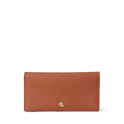 Lauren Ralph Lauren Crosshatch Leather Slim Women