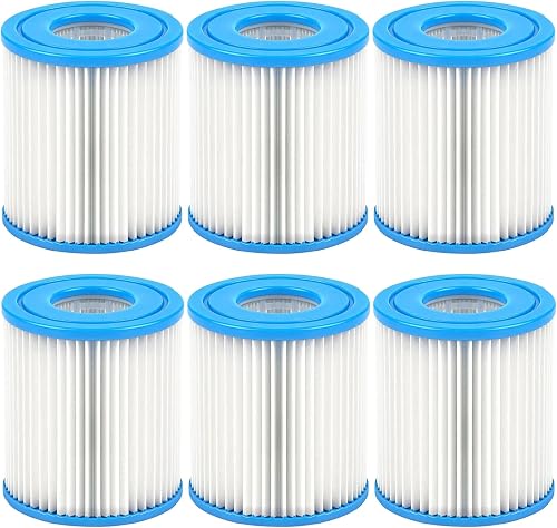 Lot de 6 cartouches filtrantes taille I pour piscine Bestway Typ 