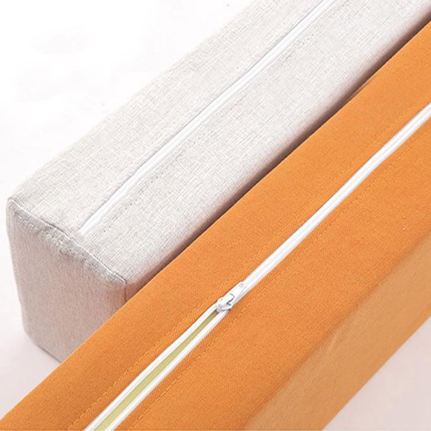 Sofa Bed Armrest Cushion for Head/lumbar Spine Linen Fabric Cover Square Headrest Cushion, Armrest Cushion, Rectangular Headboard Cushion Gap Filler,for Arm/head/lumbar Spine Elbow Pillow(3,60x20x20cm