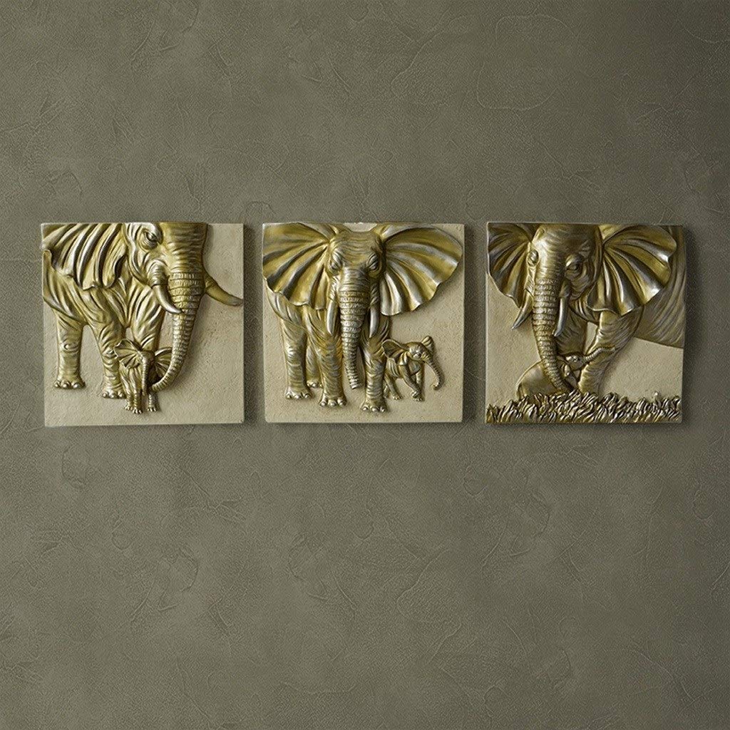 Nouveauté cadeau : sculpture murale d'animaux pour salon et maison