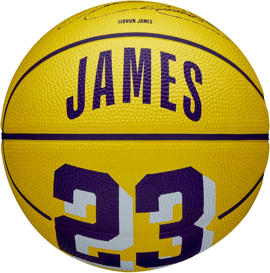 Balones de baloncesto WILSON NBA Player Icon - Talla 3 y talla 7