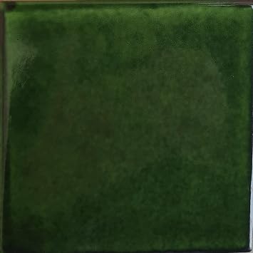 4.2x4.2 9 pcs Green Talavera Mexican Tile