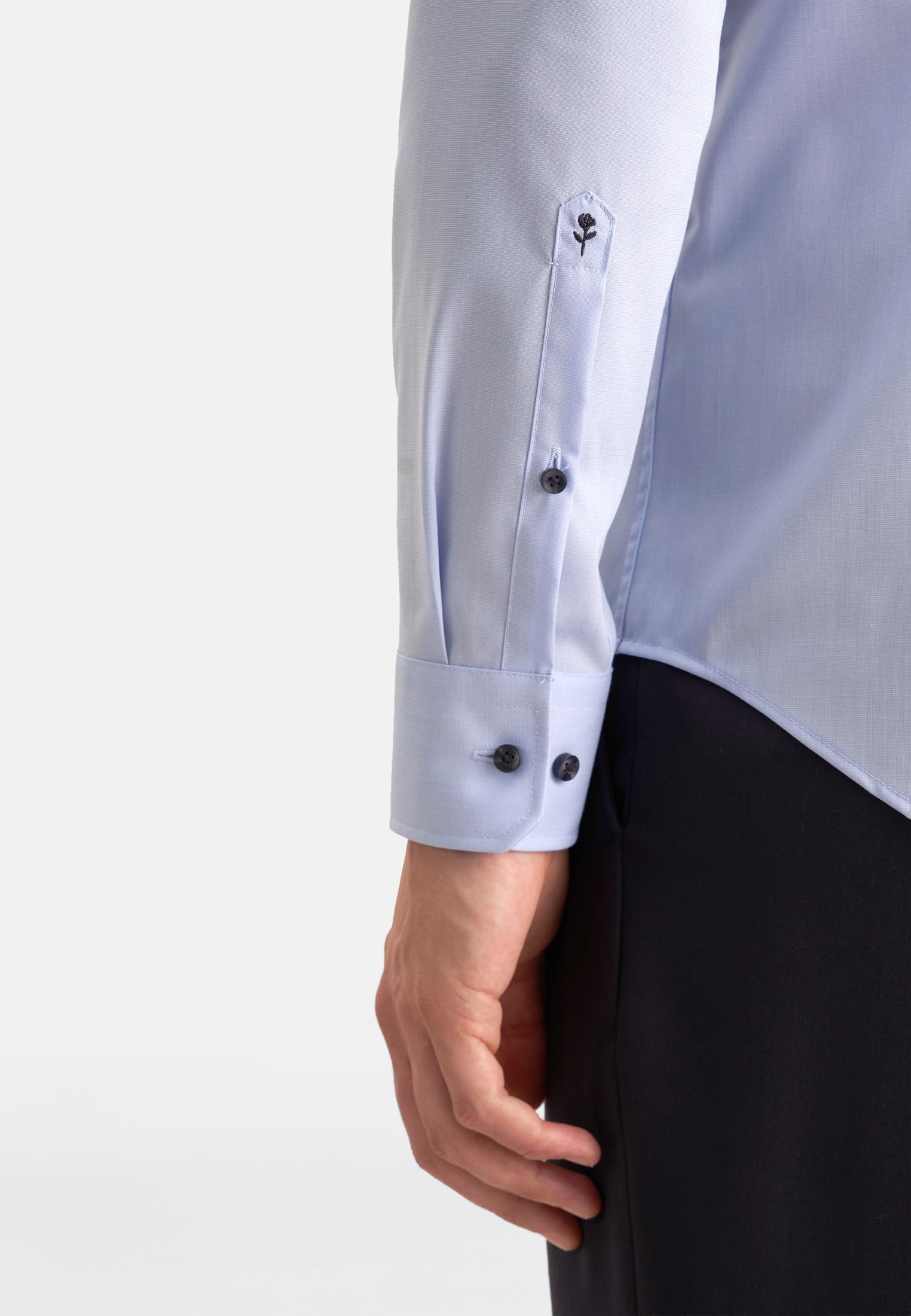Seidensticker Shaped Fit Manica Lunga 1.29369 Camicie Uomo (Pacco da 1)