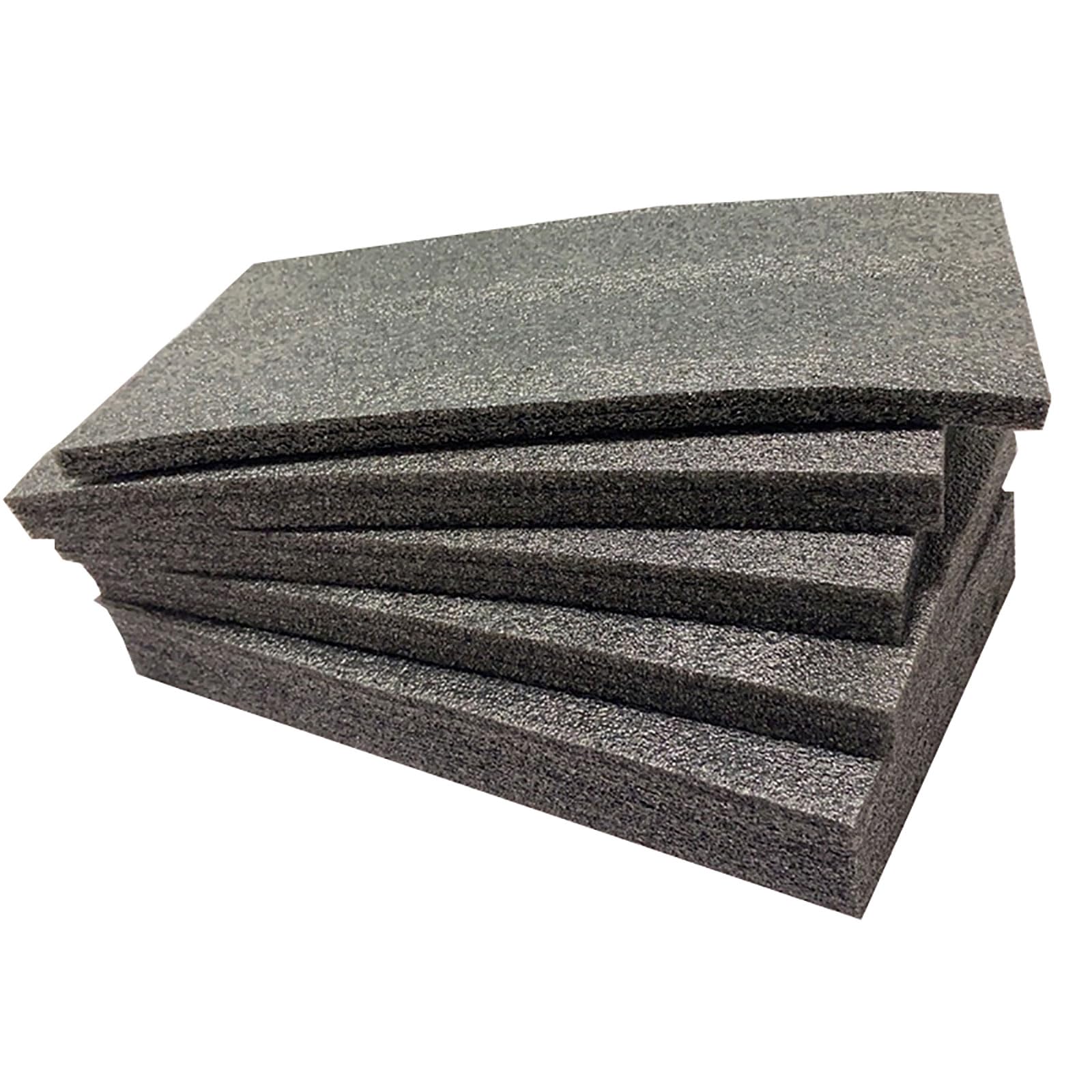 Coyouco Foam Pad, 50 * 50Cm Cuttable Foam Inserts Sheet, Packing Foam Pads For Cases, Toolbox, Camera Storage And Crafts,15Mm