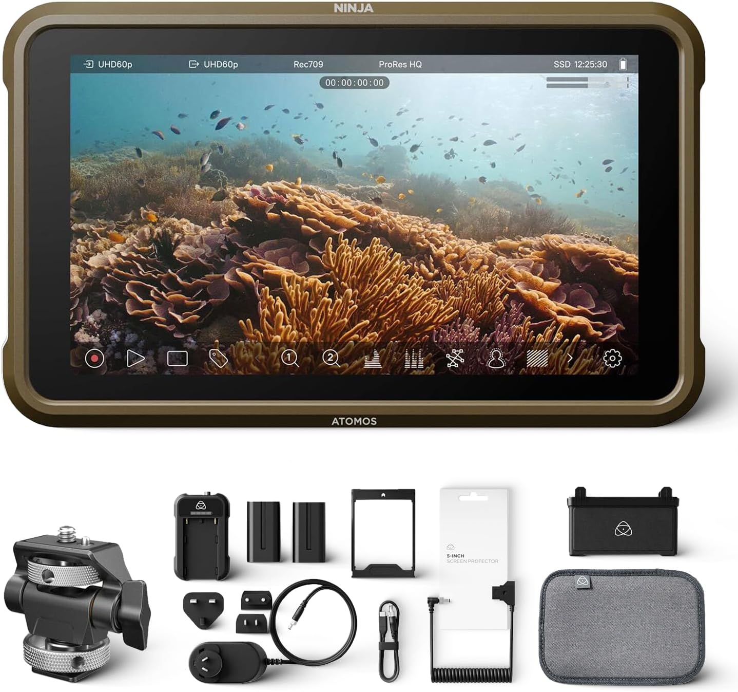 Atomos Ninja 5.2" 4K Recording Monitor Kit