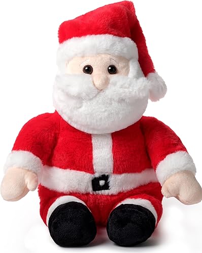 Bearington Mr. Santa Claus Christmas Stuffed Animal - 16" Kringle Plush Toy Santas with Soft Fabric, Inner Bean Bags and Floppy Body for Holiday 16"
