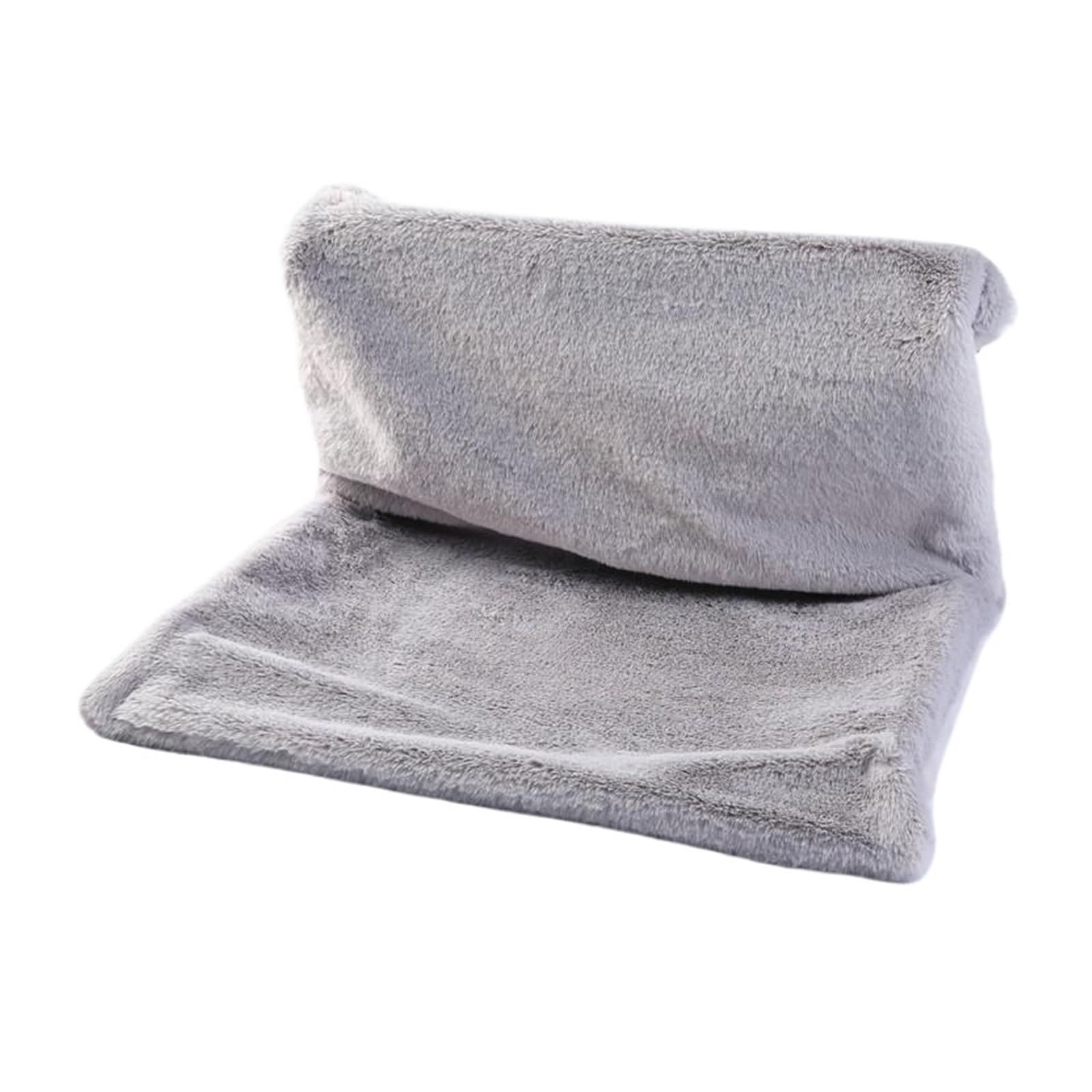 Calda Amaca For Gatti For Animali Domestici, Sospesa For, Cestello In Pile Invernale, Amache Con Struttura In Ferro E Metallo Stabile E Confortevole(Light gray)