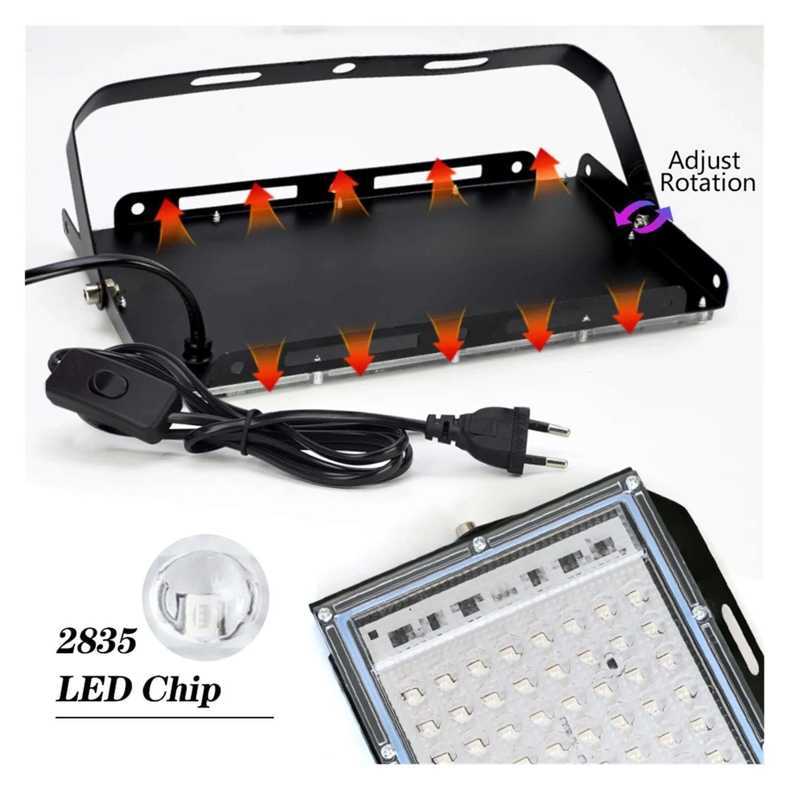 395 nm 400 nm UV Ultrafioletowe światło fluorescencyjne LED Flood Light 50 W 100 W Lampa sceniczna Efekt świetlny DJ Dicos Party Stage Blacklight(150W)