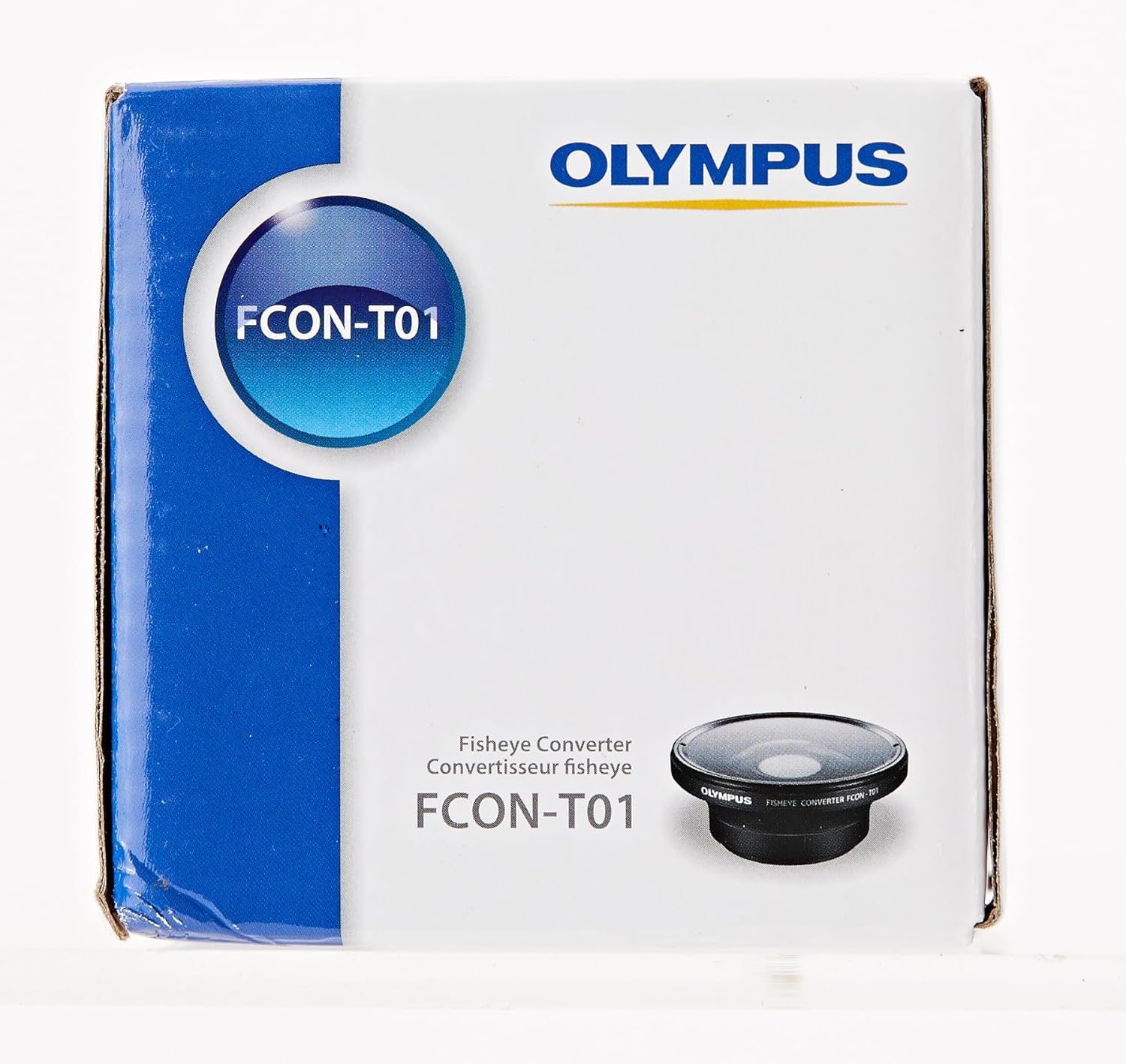 Olympus - Convertidor FCON-T01 Ojo de Pez para TG-1, Negro
