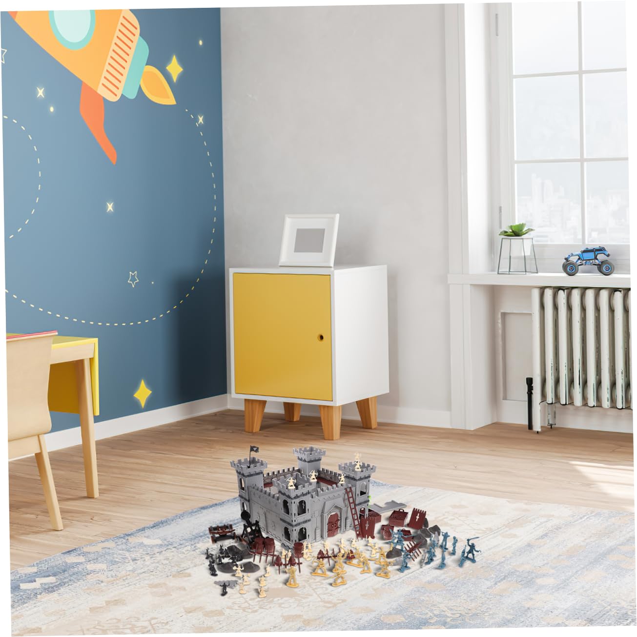 Gatuida Set da 310 Pezzi Giocattoli Castello dei Pirati in Plastico Personaggi Pirata e Accessori per Ragazzo Ragazza, Stile a Tema Pirata Decorativo per Occasioni Speciali