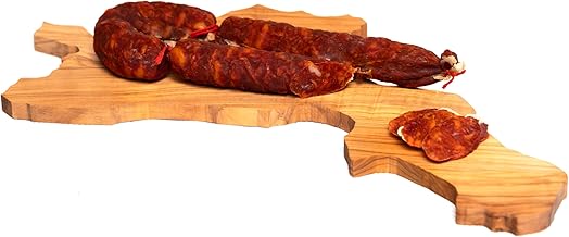 Spicy Calabrian Sausage 400 g – Artisan Typical Calabrian Sausages, Ideal for Sandwich, Appetizers, Aperitifs – Vacuum Craft