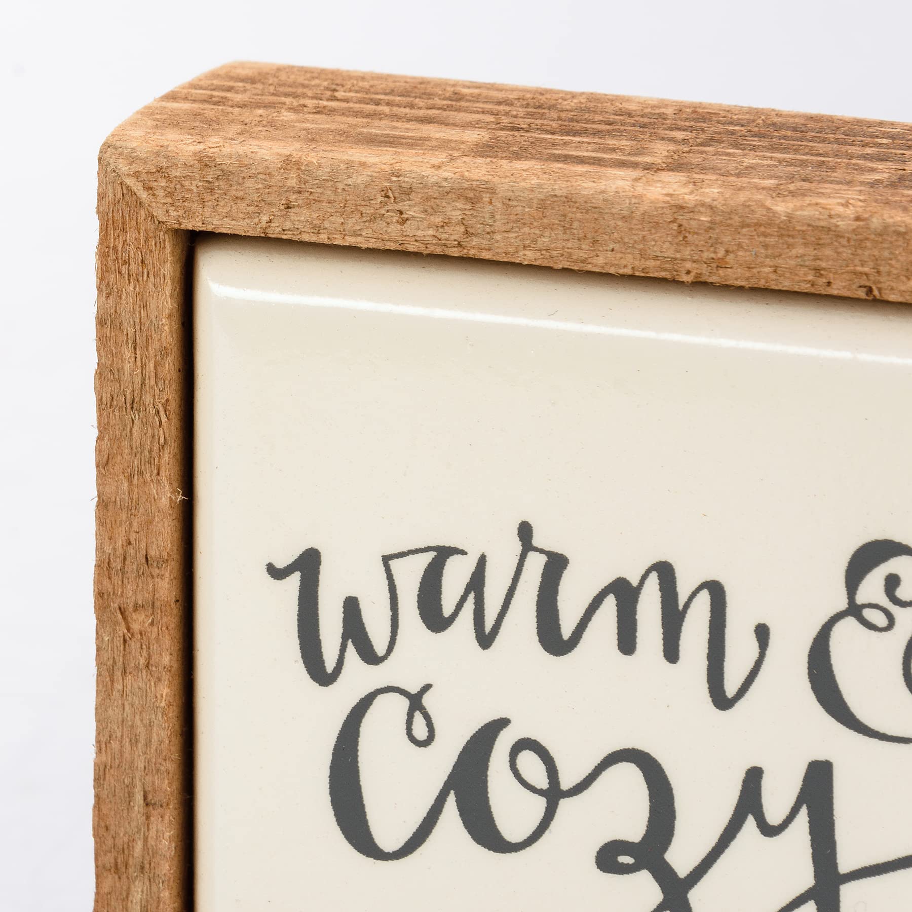 Aazon.co: Priitives By Kathy Classic Black And White Hoe Décor Hinged Box, Words Of Wisdo