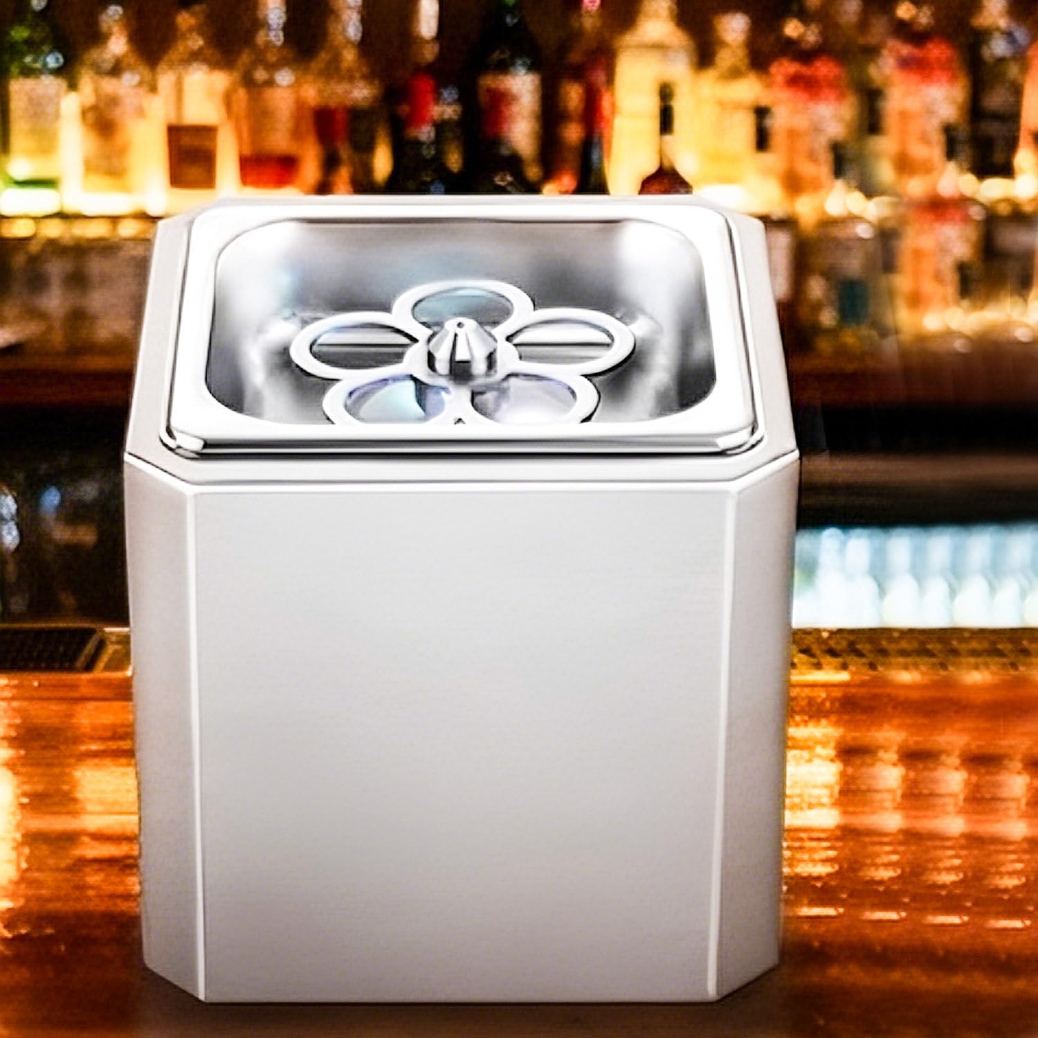 DowPie Commercial Ice Cup Chiller, High Efficiency 6s Fast Frosting 220v