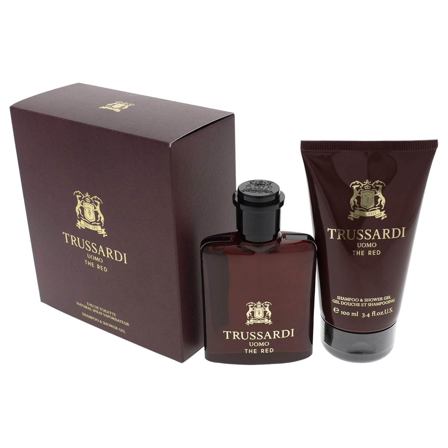 Trussardi Uomo The Red, 2count