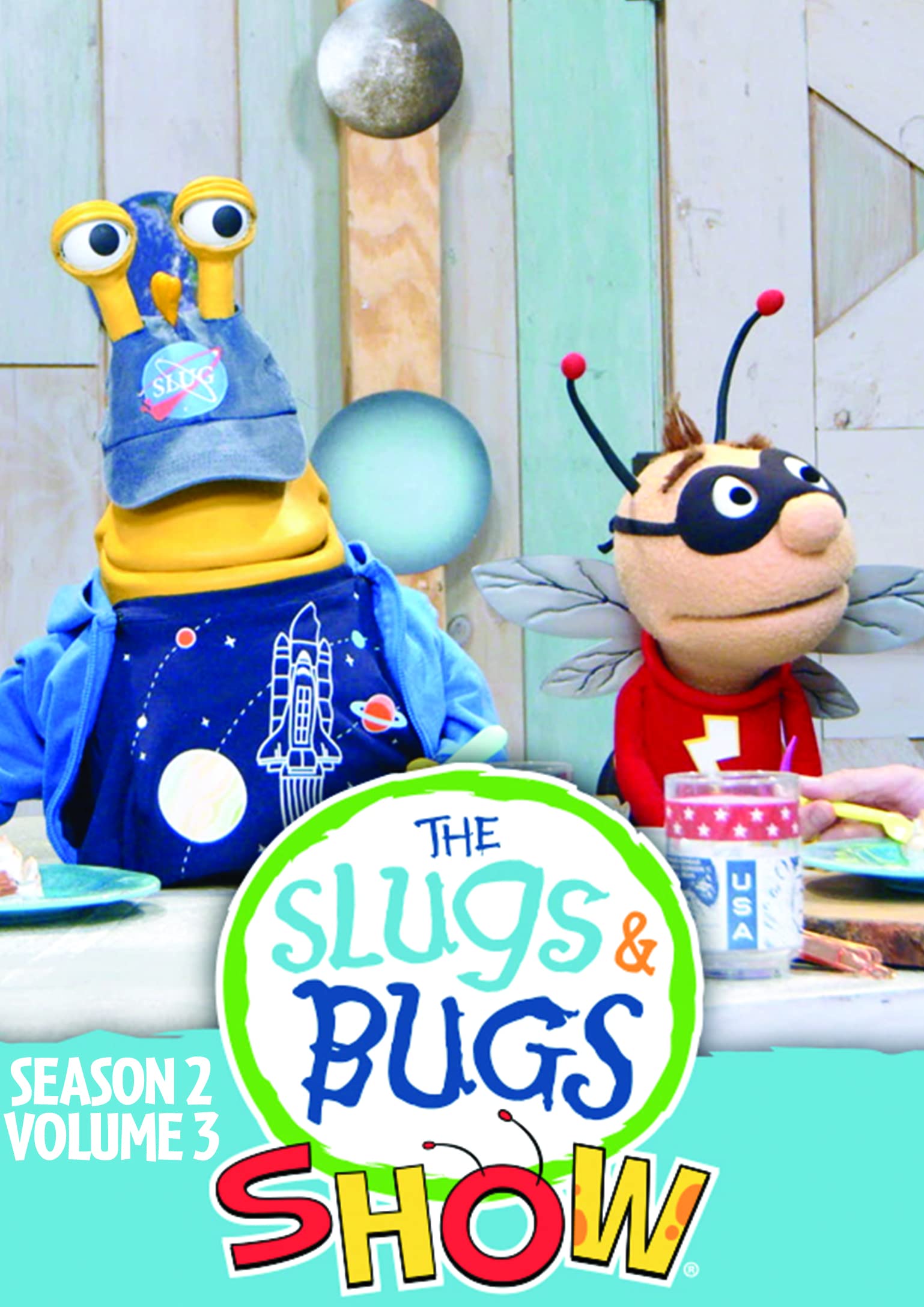The Slugs & Bugs Show serie infantil en DVD serie de television educativa de Estados Unidos