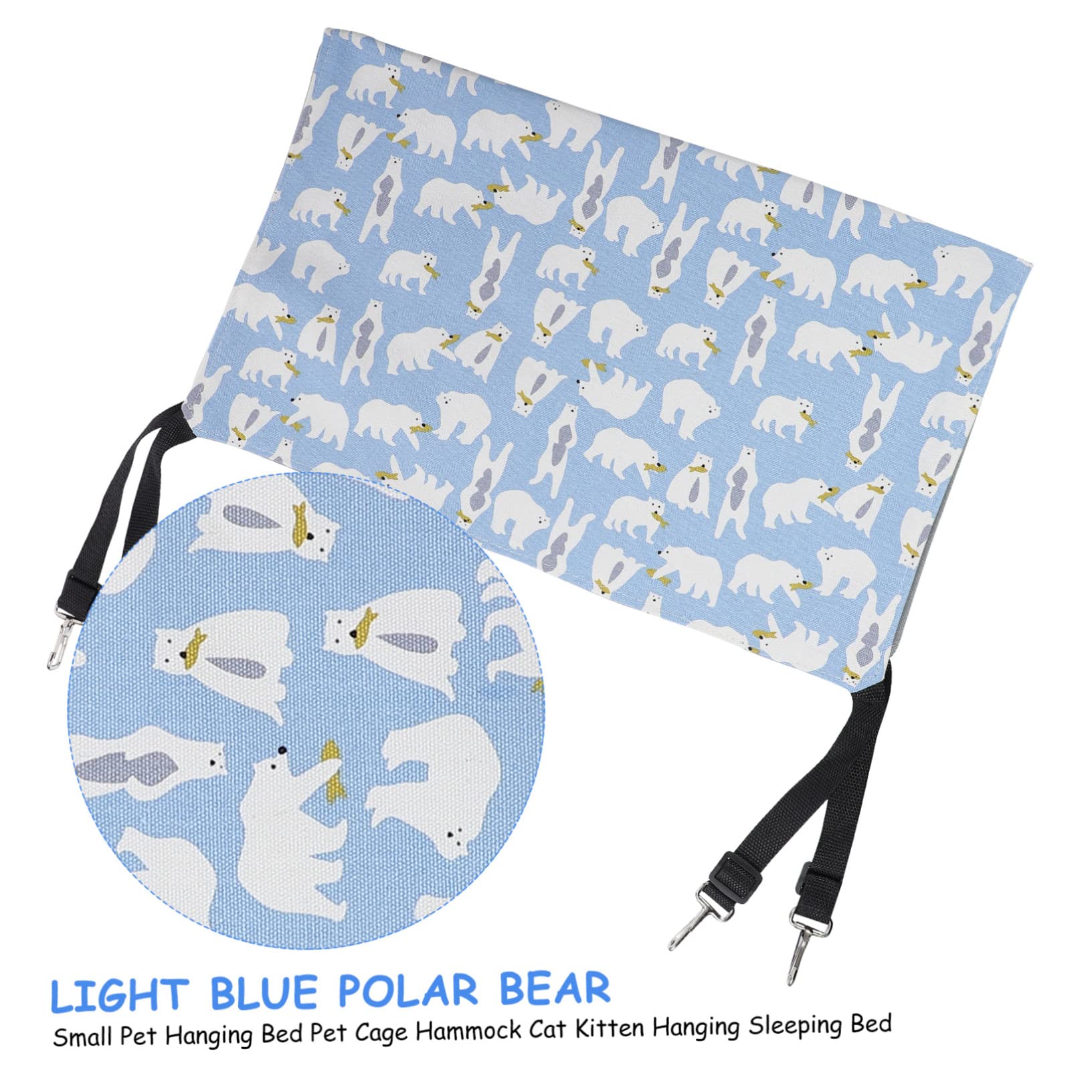 POPETPOP 2pezzi Hammock Per Tela Traspirante Appeso Per e Animali Design e Confortevole Per Ceste e Gabbie Colore Blu