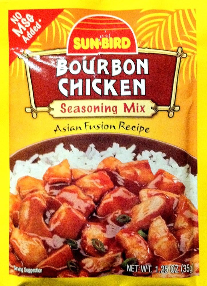 SunBird Sweet Sour, Bourbon Chicken, Honey Sesame Chicken